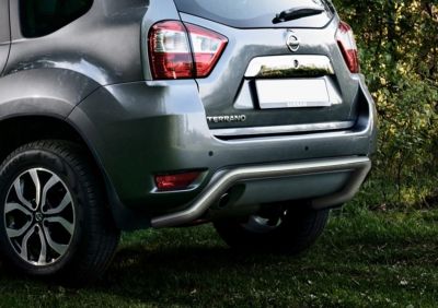 RIVAL RIVAL R.4119.004 Защита заднего бампера d57 скоба + комплект крепежа, RIVAL, Nissan Terrano 2014- (R.4119.004)
