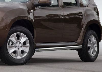 RIVAL RIVAL R.4703.006 Защита порогов d57 + комплект крепежа, RIVAL, Renault Duster 2011-2015- / Nissan Terrano 2014- (R.4703.006)