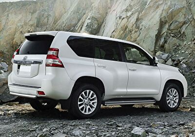 RIVAL RIVAL R.5704.032 Защита заднего бампера 75х42 + комплект крепежа, RIVAL, Toyota Land Cruiser Prado 2009-2013-2017 (R.5704.032)