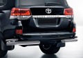 Rival R5717008 Toyota Land Cruiser 200 (2015-) Защита заднего бампера d76d42 Уголки Rival R5717008 Toyota Land Cruiser 200 (2015-) Защита заднего бампера d76d42 Уголки