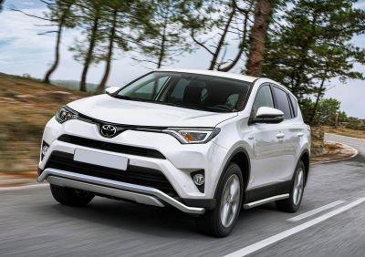 RIVAL RIVAL R.5718.002 Защита переднего бампера d57 волна + комплект крепежа, RIVAL, Toyota Rav 4 2015- (R.5718.002)