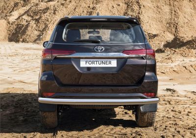 RIVAL RIVAL R.5720.008 Защита заднего бампера d76 + комплект крепежа, RIVAL, Toyota Fortuner 2017- (R.5720.008)