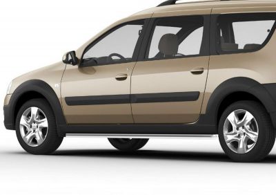 RIVAL RIVAL R.6005.005 Защита порога d42 + комплект крепежа, RIVAL, Lada Largus Cross 2014- (R.6005.005)