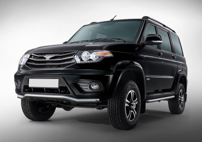 RIVAL RIVAL R.6302.004 Защита переднего бампера d57 волна + комплект крепежа, RIVAL, UAZ Patriot 2014-2016- (R.6302.004)