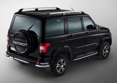 RIVAL UAZ Patriot (2014-) Защита порогов d57 + крепления (R6302006)