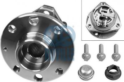RUVILLE Ступица с подшипником OPEL ASTRA H 04- пер.(4 отверстия) (1603253, 5347)