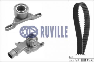 Ruville 55202701 водяной насос + комплект зубчатого ремня на FORD ORION II (AFF)