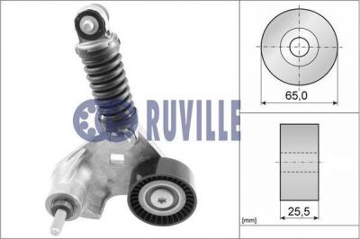RUVILLE Натяжитель ремня приводного FORD MONDEO/TRANSIT 2.0/2.0D 00- (1 201 181, 55256)