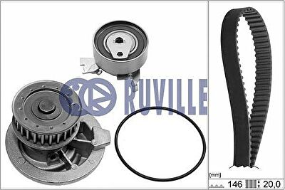 Ruville 55315701 водяной насос + комплект зубчатого ремня на OPEL KADETT E кабрио (43B_)