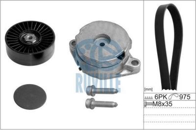 Ruville 5547482 поликлиновой ременный комплект на VW POLO Variant (6KV5)