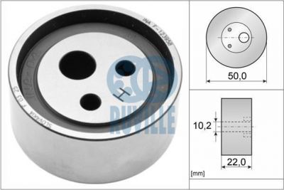 RUVILLE Ролик ремня ГРМ RENAULT CLIO/MEGANE/KANGOO 1.2-1.6 (7700736085, 55500)