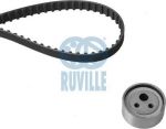 RUVILLE К-т ремня ГРМ RENAULT C2J/C3J/E6J/E5F/E7F/K7M R19 1.4L/Clio 1.2L/Megane 1.41.6L (GT35512 OE 7700736085+95Z) (7701472726/770146983, 5550070)