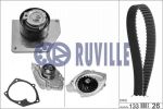 Ruville 55629701 водяной насос + комплект зубчатого ремня на SUZUKI GRAND VITARA II (JT)