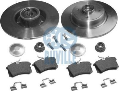 Ruville 5573BD1 комплект тормозов, дисковый тормозной механизм на RENAULT SCЙNIC I (JA0/1_)