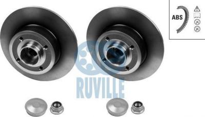 Ruville 5586BD тормозной диск на RENAULT MEGANE II седан (LM0/1_)
