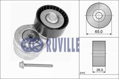 RUVILLE Натяжитель поликл.ремня (55872)