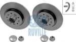 Ruville 5591BD тормозной диск на RENAULT KANGOO BE BOP (KW0/1_)