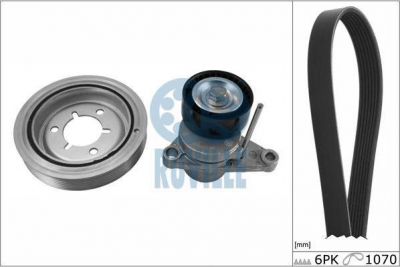 Ruville 5598181 поликлиновой ременный комплект на PEUGEOT 308 (4A_, 4C_)