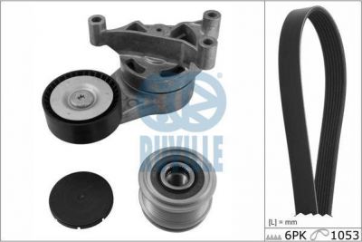 Ruville 5630280 поликлиновой ременный комплект на VW GOLF VI кабрио (517)