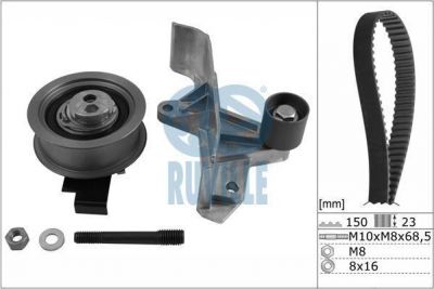 RUVILLE Комплект ремня ГРМ AUDI A4/A6/VW PASSAT B5 1.8T-2.0 ---> старый артикул 5549671 (06B198119A, 5636471)