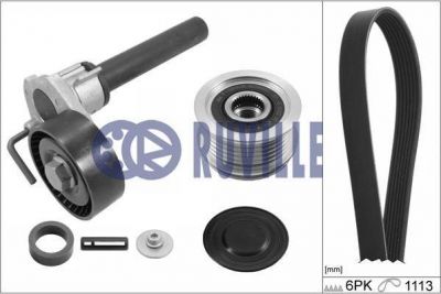 Ruville 5637980 поликлиновой ременный комплект на VW PASSAT CC (357)