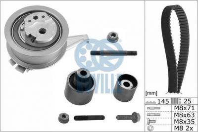 Ruville 5639070 комплект ремня грм на AUDI A3 Limousine (8VS)