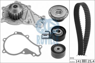 Ruville 56676751 водяной насос + комплект зубчатого ремня на FORD B-MAX (JK)