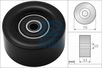 Ruville 56839 паразитный / ведущий ролик, поликлиновой ремень на NISSAN JUKE (F15)