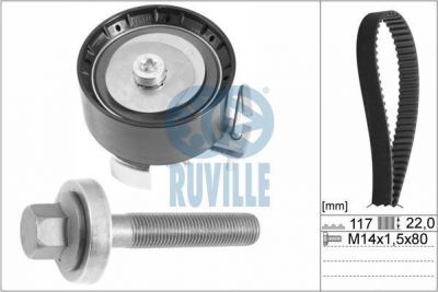 Ruville 5711870 комплект ремня грм на FORD FOCUS III седан