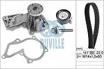 Ruville 57118701 водяной насос + комплект зубчатого ремня на FORD FOCUS III седан