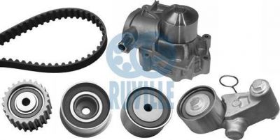 Ruville 58107711 водяной насос + комплект зубчатого ремня на SUBARU IMPREZA купе (GFC)