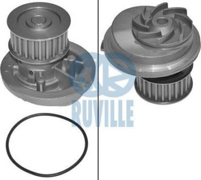 Ruville 65316 водяной насос на DAEWOO LACETTI Наклонная задняя часть (KLAN)