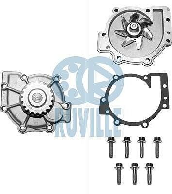 RUVILLE Насос водяной NISSAN SUNNY 1.4/1.6 >91 (=PA538) (66530, 66530)