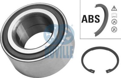 Ruville 7459 комплект подшипника ступицы колеса на HONDA CR-Z (ZF1)