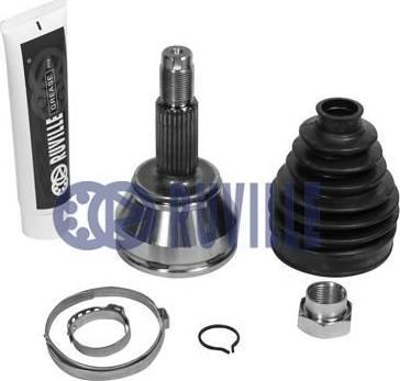 RUVILLE ШРУС наруж.ком/кт (ABS) FORD Escort V 1,4/1,6/1,8/1,8D 7/90-12/92 6483685 (6483685, 75207S)