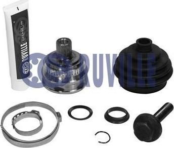 RUVILLE ШРУС наруж.ком/кт (ABS) AUDI A80 (B3) 1,6-2,0 9/86-10/91 ,(B4) 2,0-16v/2,3 Quattro 9/91-12/94 895407305 (75708S, 75708S)