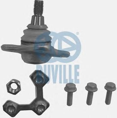 RUVILLE Шаровая опора лев. VAG Audi A3/VW Golf 4/Bora/ New Beetle/SKODA Octavia (1J0407365C, 915746)