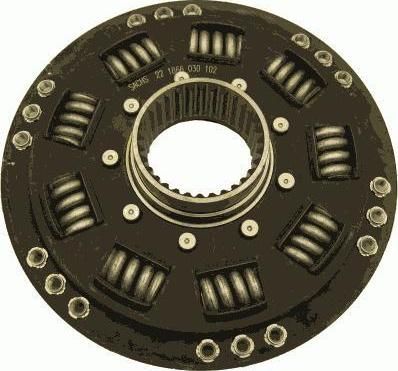 SACHS 1866 030 102 торсионный демпфер, сцепление на IVECO P/PA