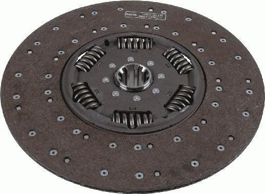 SACHS 1878 002 729 диск сцепления на MERCEDES-BENZ MK