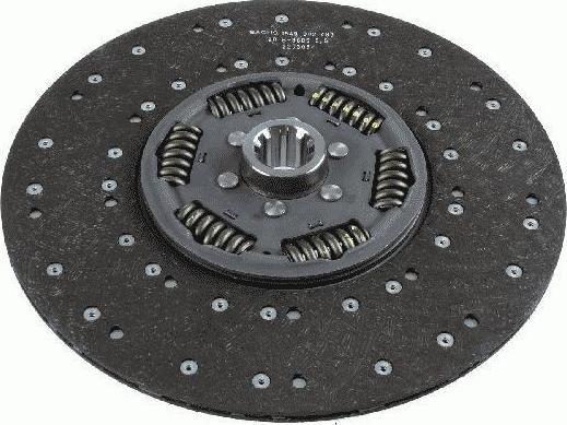 SACHS 1878 002 955 диск сцепления на IVECO P/PA