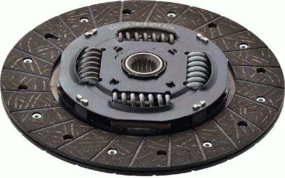 Sachs Диск сцепл.HYUNDAI IX35/KIA SPORTAGE III 2.0 10- (1878 654 574)
