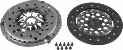 SACHS 3000951142 Сцепление к-т OPEL VIVARO/RENAULT LAGUNA/TRAFIC 2.2TD/2.5TD 01>