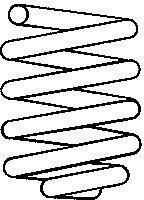SACHS 996 570 пружина ходовой части на FIAT BRAVA (182)