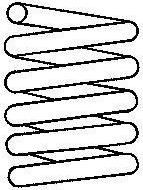 SACHS 997 278 пружина ходовой части на HYUNDAI S COUPE (SLC)