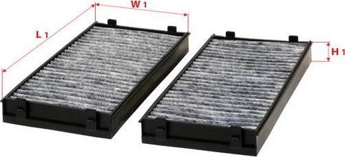 Sakura CAC-30040 фильтр, воздух во внутренном пространстве на X5 (E70)
