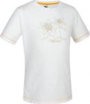 Футболка для активного отдыха Salewa Kids WOODS CO G S/S TEE white (Рост:152)