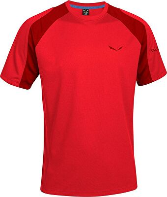 Футболка для активного отдыха Salewa 2016 PUEZ (SPORTY B) DRY M S/S TEE bergrot/1790 (US:XL)