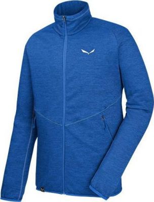 Флис для активного отдыха Salewa 2017 PUEZ MELANGE PL M FZ nautical blue/3420 (EUR:52/XL)