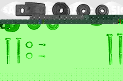 SASIC к-кт с/б рычага+стаб-ра+крепеж D17 Peugeot 306 all 93> (509463, 1093562B)