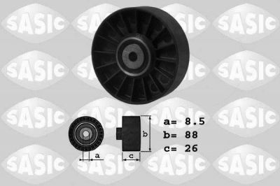 Sasic 1624045 паразитный / ведущий ролик, поликлиновой ремень на VOLVO V70 I (LV)